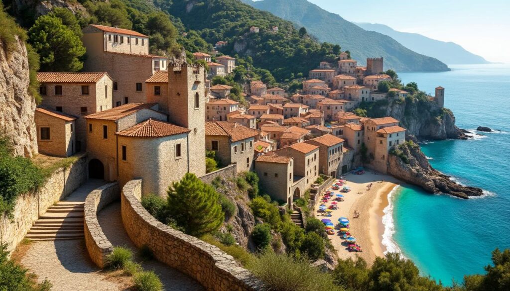 découvrez begur en espagne, un charmant village médiéval situé sur la costa brava, réputé pour ses plages idylliques et son patrimoine historique authentique.
