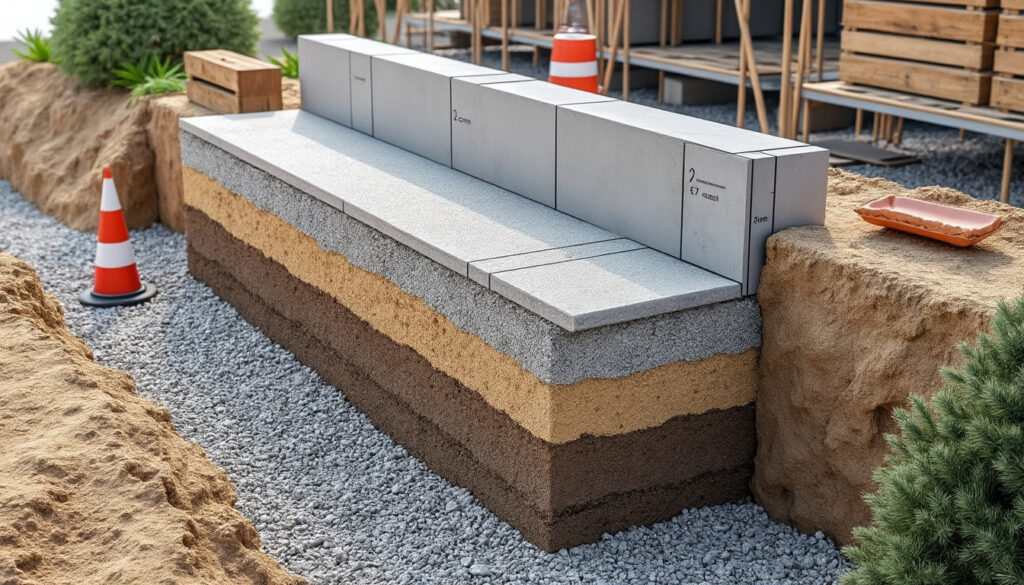découvrez les conseils essentiels pour la fondation d'un mur de soutènement de 2m : profondeur recommandée, dimensions clés et techniques pour assurer stabilité et durabilité.