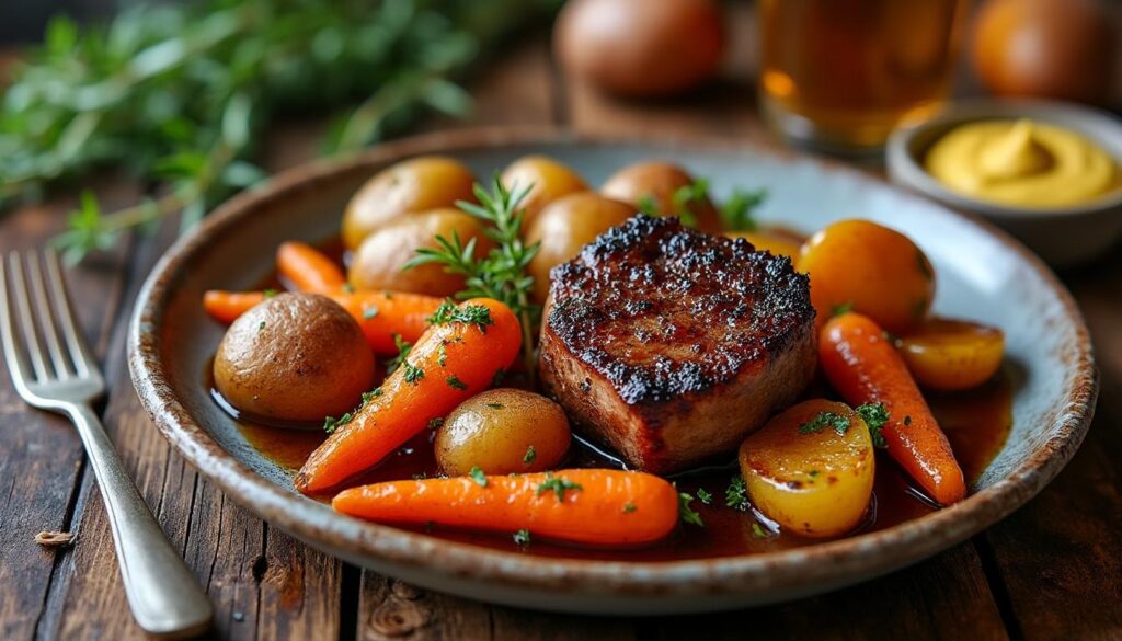 découvrez les meilleurs accompagnements pour sublimer vos joues de porc à la bière et réussir un plat savoureux et gourmand.