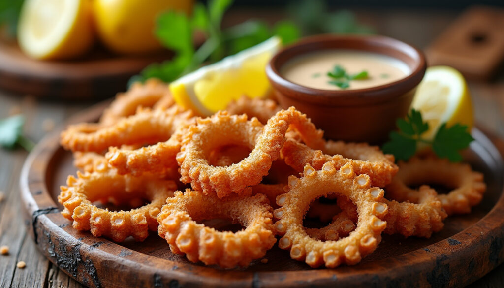 découvrez une recette simple et savoureuse pour préparer un poulpe frit croustillant à la perfection, idéal pour un apéritif ou un plat gourmand.