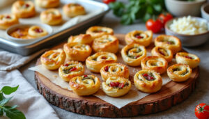découvrez des recettes de feuilletés apéritifs simples et rapides à préparer à l’avance, pour régaler vos invités sans stress.