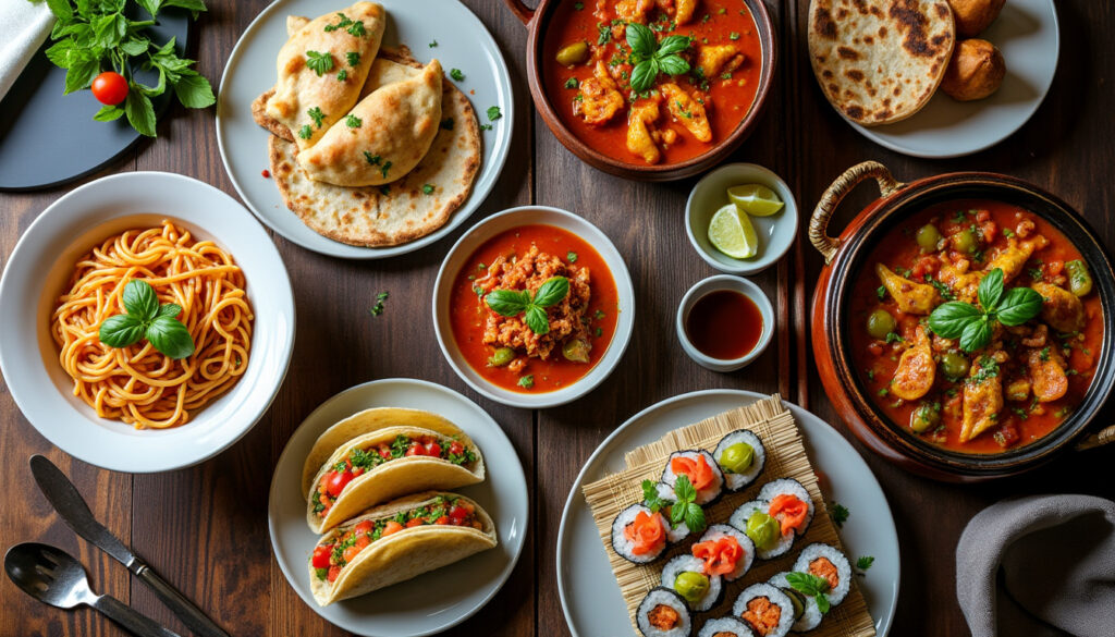 découvrez les 5 grandes cuisines du monde, leurs saveurs emblématiques, leurs traditions culinaires et les plats incontournables qui les rendent uniques.