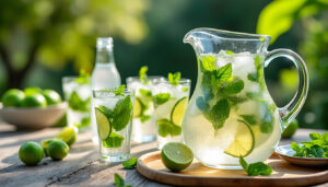 découvrez une recette facile de mojito pour 10 personnes : menthe fraîche, citron vert et bulles pour un cocktail convivial et rafraîchissant.